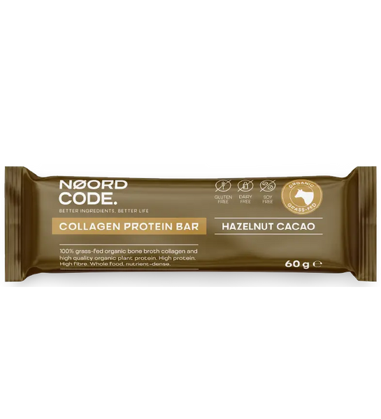 Organic Collagen Protein Bar - Hazelnut Cacao